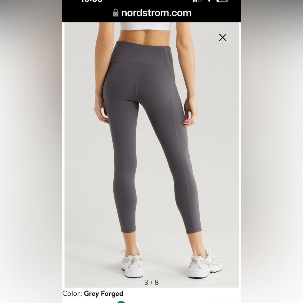Gray Zella (Nordstrom) leggings